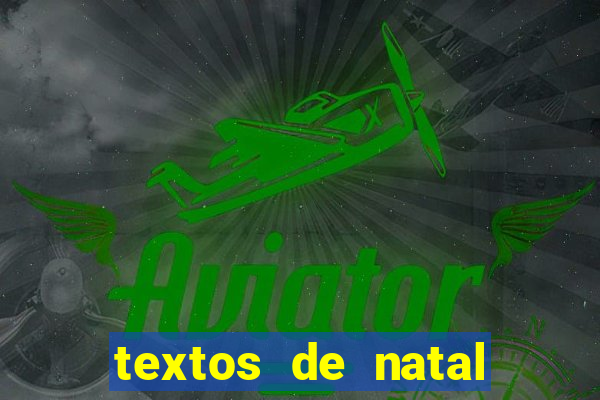 textos de natal para imprimir